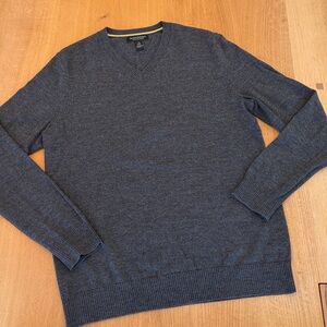 Banana Republic Men's Extra Fine Merino Wool V-Neck